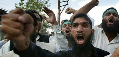 Angry Muslims and Rage Boy - ALLOW IMAGES 