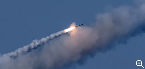 Click to Enlarge - Deadly Kalibr cruise missiles are being launched from Russia’s quiet and improved Kilo-class submarines against military and civilian targets across Ukraine. - ALLOW IMAGES
